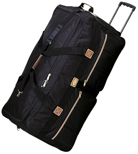 4 wheeled duffle bag luggage.